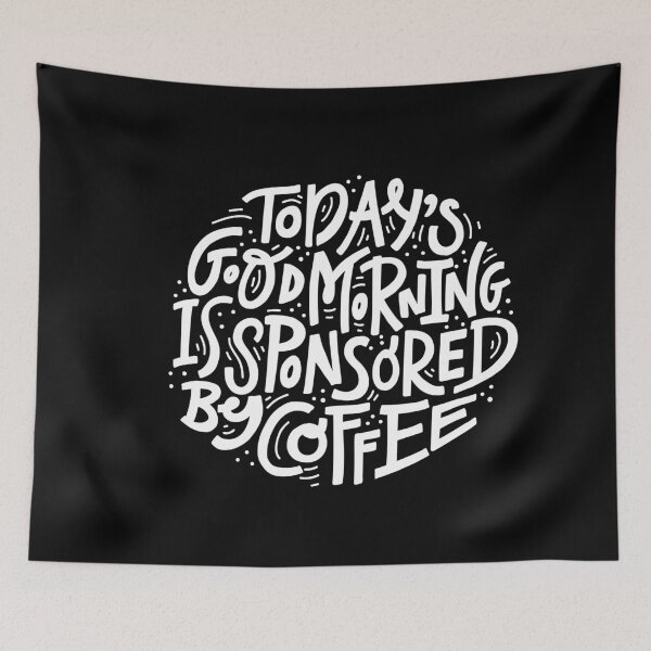 Item preview, today's good mood is sponsored by coffee designed and sold by ambaart.