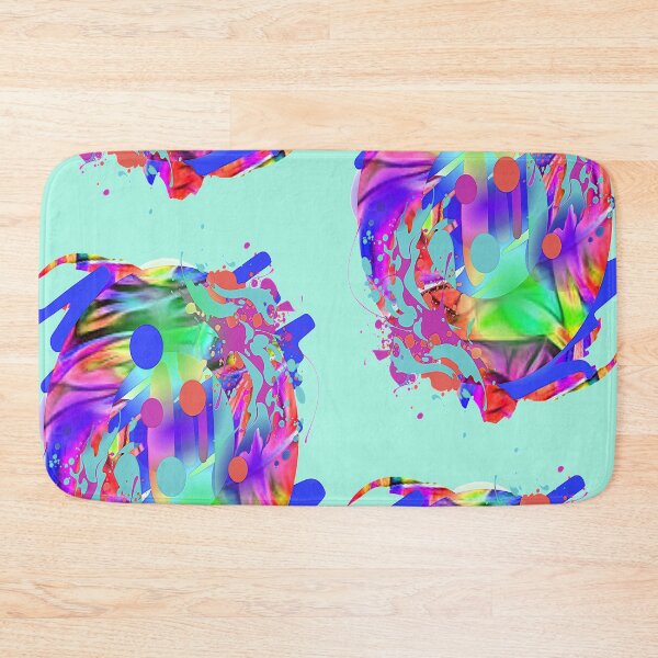 Item preview,  Wacky Trippy Psychedelic Colorful Abstraction, NR 2, Bold Vibrant Abstraction, graphic psychedelic abstract art, trippy graphic psychedelic arte abstracto designed and sold by Adri Barnard.