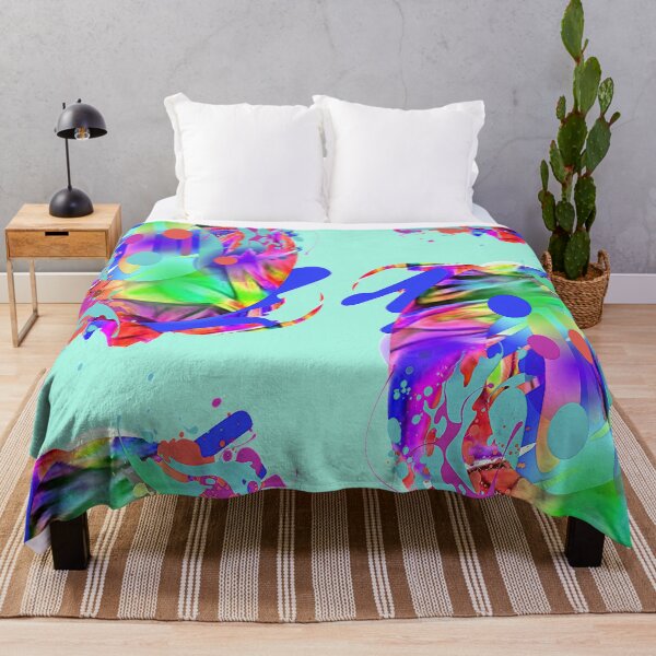 Item preview,  Wacky Trippy Psychedelic Colorful Abstraction, NR 2, Bold Vibrant Abstraction, graphic psychedelic abstract art, trippy graphic psychedelic arte abstracto designed and sold by Adri Barnard.