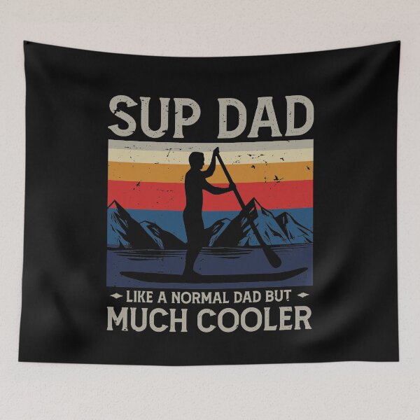 Item preview, SUP Dad Stand Up Paddle Dad / Father Gift Paddling designed and sold by Lenny Stahl.