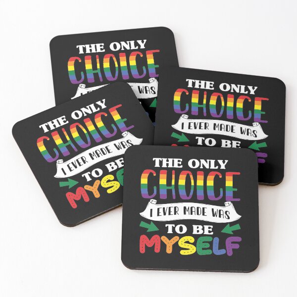 Aperçu de l'œuvre LGBTQ Be Myself disant Rainbow Gay Pride CSD créée et vendue par Lenny Stahl.