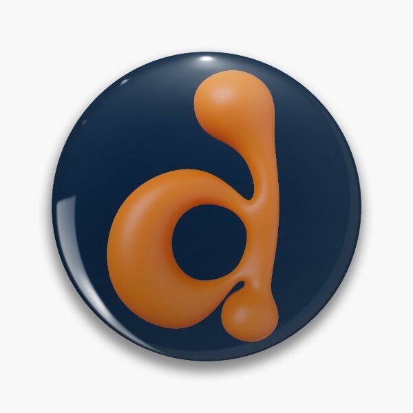 Item preview, Liquid Type Letter D designed and sold by HenrisKas.