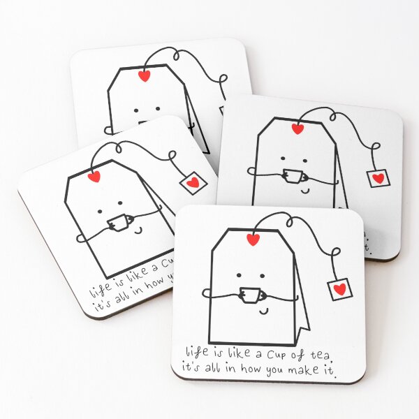 Item preview, Life is like a Cup of Tea designed and sold by sewsworld.