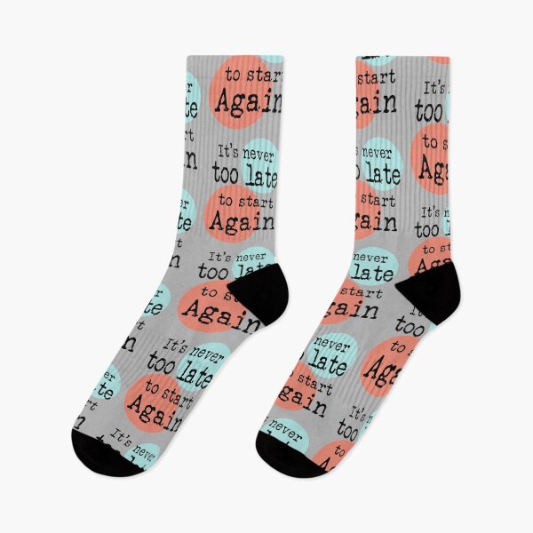 Item preview, it's never too late to start again designed and sold by plastic2021.