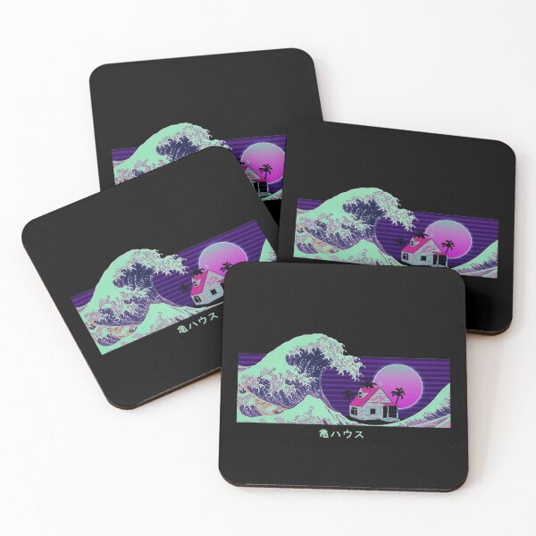 Item preview, Kame house minimalist retrowave designed and sold by Meowanime99.