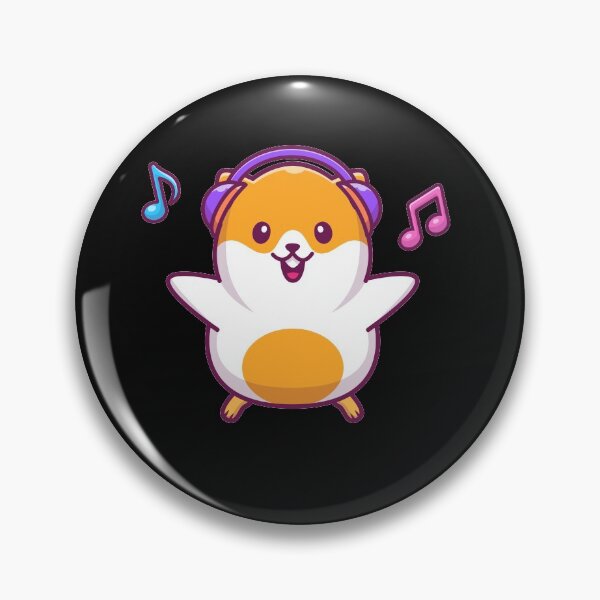 Item preview, Cute Golden Syrian Hamster music designed and sold by Red_Stickers.