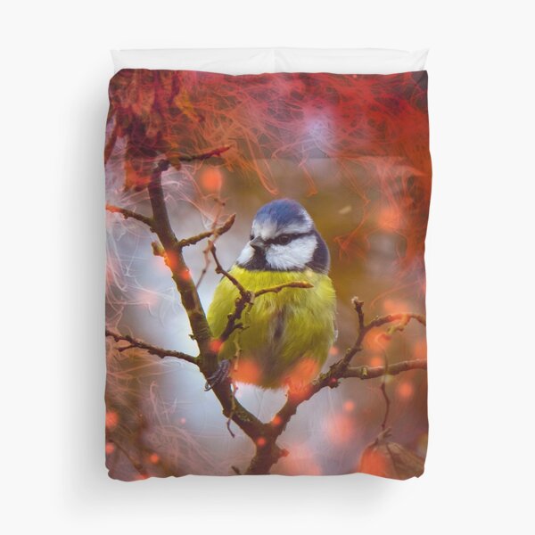 Blue Tit Duvet Cover