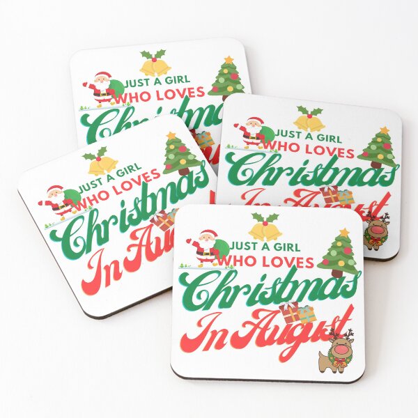 Item preview, Just A Girl Who Loves Christmas In August designed and sold by besttwlife.