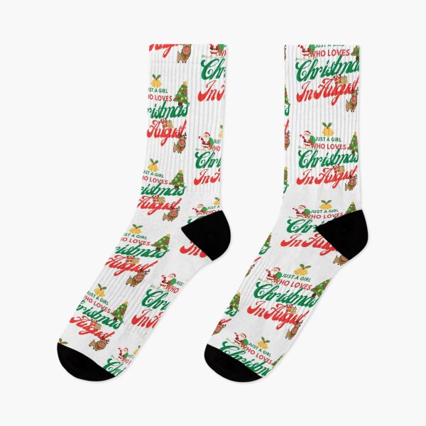 Item preview, Just A Girl Who Loves Christmas In August designed and sold by besttwlife.