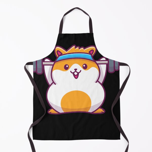 Item preview, Cute Golden Syrian Hamster Gym designed and sold by Red_Stickers.