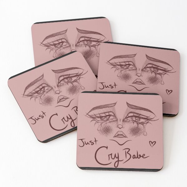Item preview, Just Cry Babe digital drawing designed and sold by MichelleStudio.