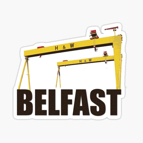 Item preview, Belfast, Northern Ireland - Harland and Wolff shipyard designed and sold by firelighter.