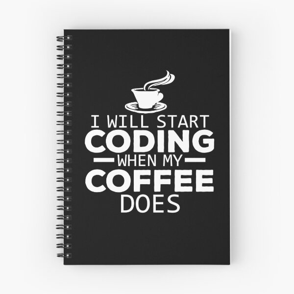 Item preview, I Will Start Coding When My Coffee Does designed and sold by StoreDay.