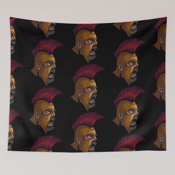 Item preview, Spartan Helmet - Furious Warrior - Sparta designed and sold by anziehend.