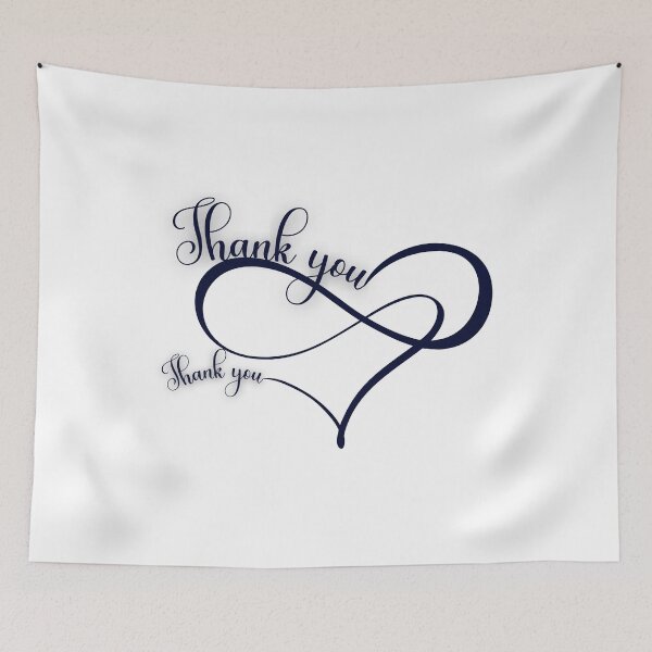 Item preview, Thank you Infinity Heart designed and sold by Sarcásmica Neti.