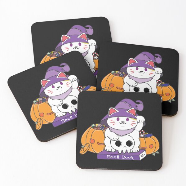 Item preview, Halloween Maneki Neko designed and sold by YueHeng Creates ⭐⭐⭐⭐⭐.