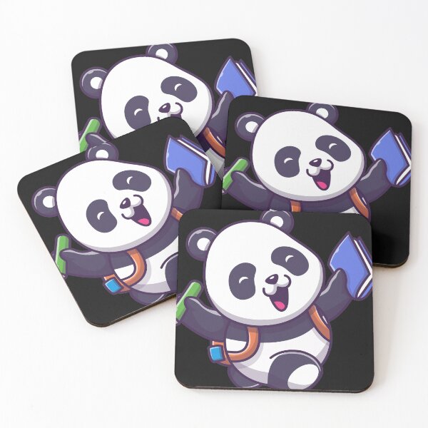 Item preview, Cute Panda To School designed and sold by Red_Stickers.
