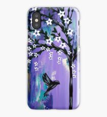 Purple Tree of Life iPhone Case