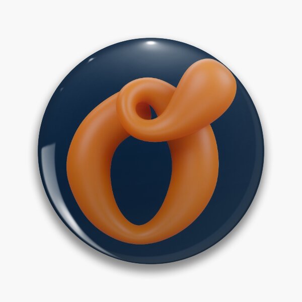 Item preview, Liquid Type Letter O designed and sold by HenrisKas.