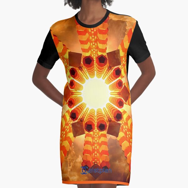Mandala - the journey into light Graphic T-Shirt Dress