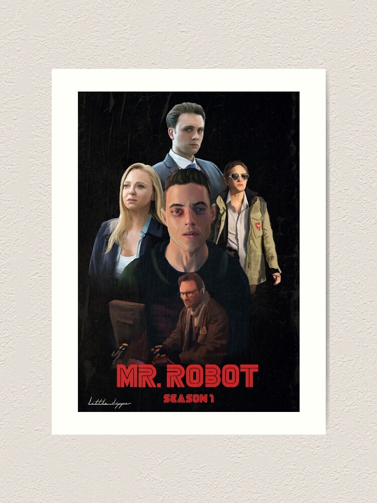 Mr. Robot Season Art Print for Sale by littledipper | Redbubble