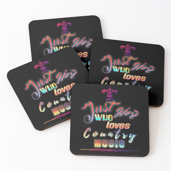 Item preview, Just Girl Who Loves Country Music  designed and sold by GORLOG.