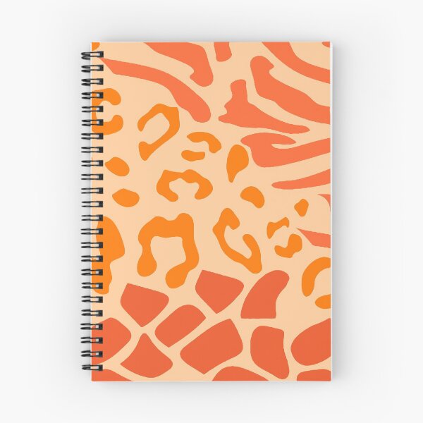 Item preview, Orange Vibrant Animal Print Pattern designed and sold by Mint-Rose.