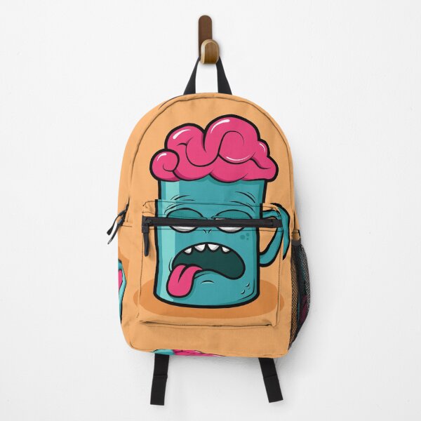 Item preview, Cup Character with Brain Exposed T-shirt Design designed and sold by Peekonet.