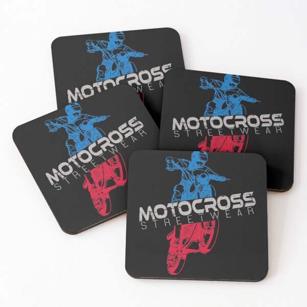 Item preview, Vintage Distressed Style Motocross Enduro Silhouette designed and sold by starider.