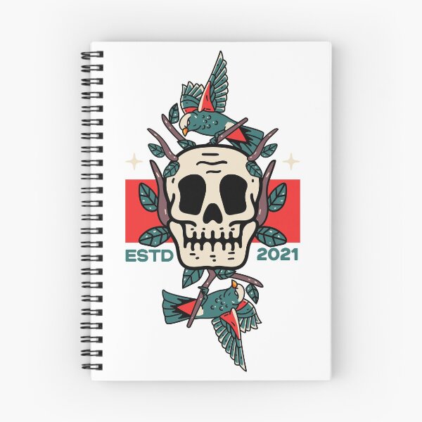 Item preview, Skullhead and Birds Classic T-Shirt designed and sold by StyleItems.