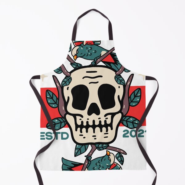 Item preview, Skullhead and Birds Classic T-Shirt designed and sold by StyleItems.