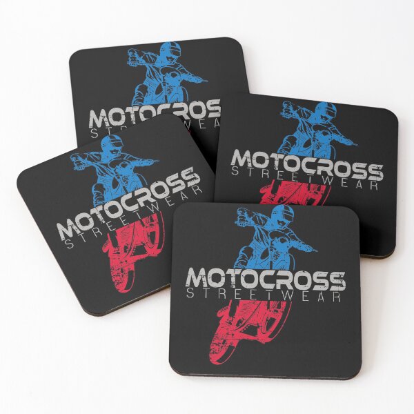 Item preview, Vintage Distressed Style Motocross Enduro Silhouette designed and sold by starider.