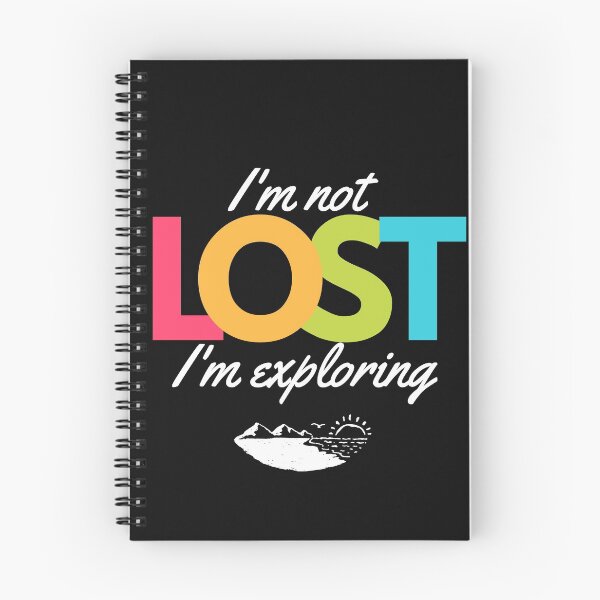 Item preview, I'm not lost, I'm exploring, Adventurers, Back Packers, Explorers,Hikers,Walkers, Orienteering,Rambling  designed and sold by allycat57.