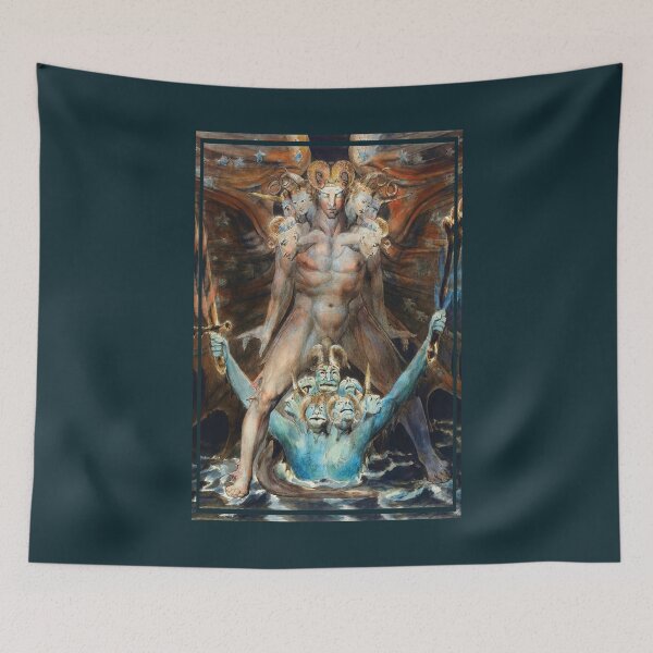 Item preview, The Great Red Dragon and the Beast from the Sea by William Blake designed and sold by DragonXX.