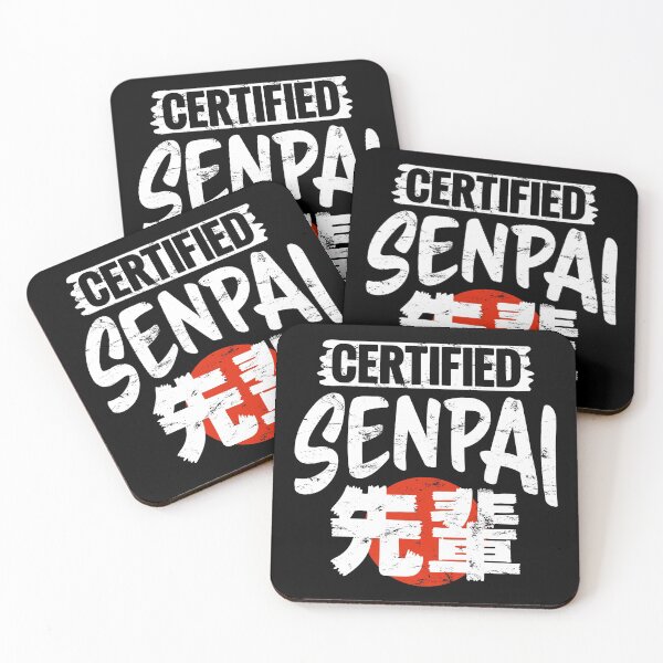 Item preview, Certified Senpai Funny Gift for Anime Lovers designed and sold by Go-Fun.
