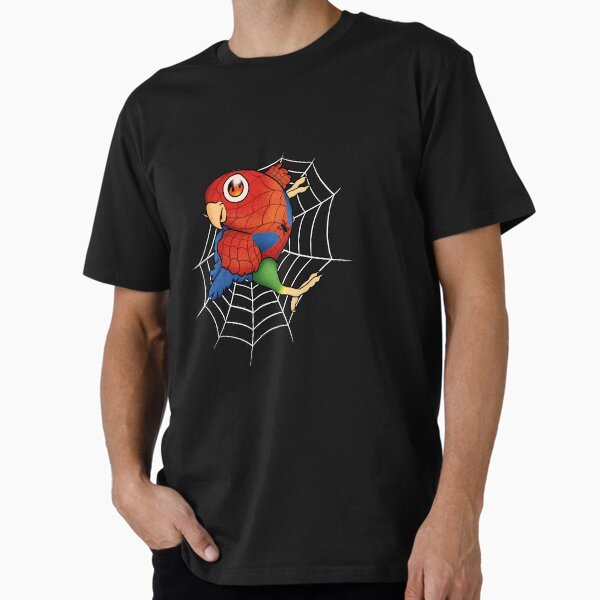 Item preview, Agapornis roseicollis Superhero designed and sold by ScarlettsArt.