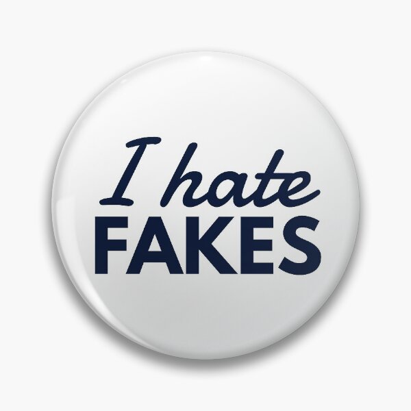 Item preview, INFP - I Hate Fakes designed and sold by ojdart.
