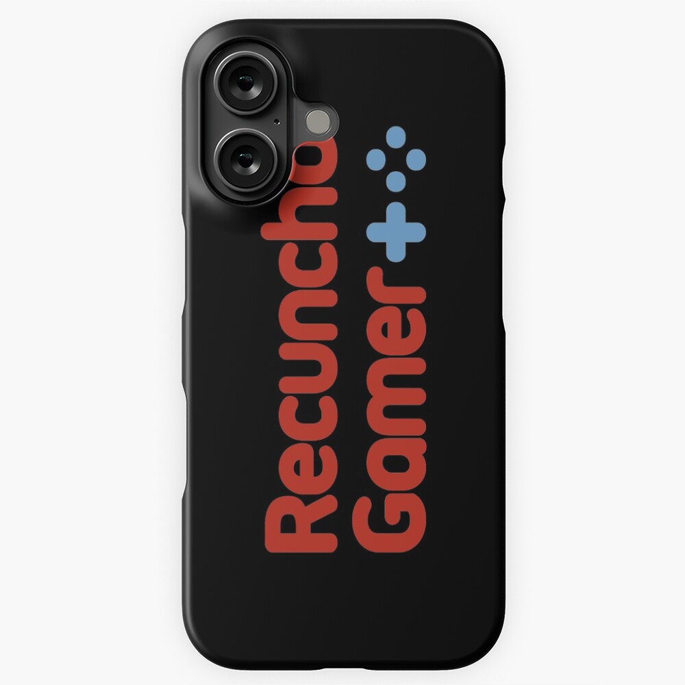 Vista previa del artículo con la obra «Funda rígida para iPhone», diseñado y vendido por RecunchoGamer.