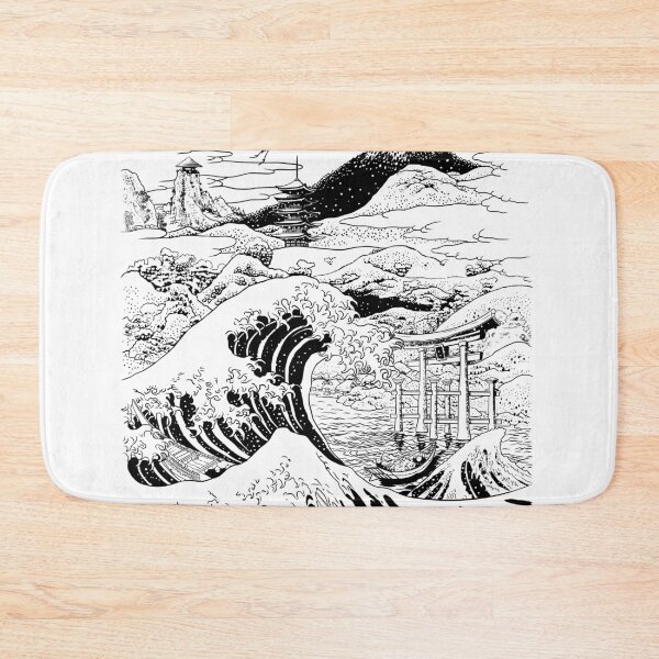 Item preview, The great wave on Mount Fujiyama designed and sold by albertocubatas.
