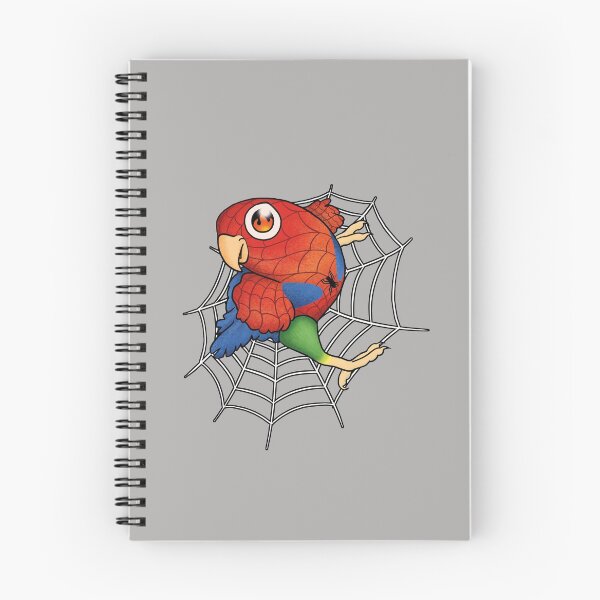 Item preview, Agapornis roseicollis Superhero designed and sold by ScarlettsArt.