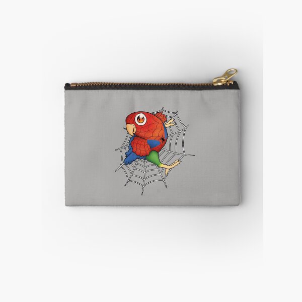 Item preview, Agapornis roseicollis Superhero designed and sold by ScarlettsArt.
