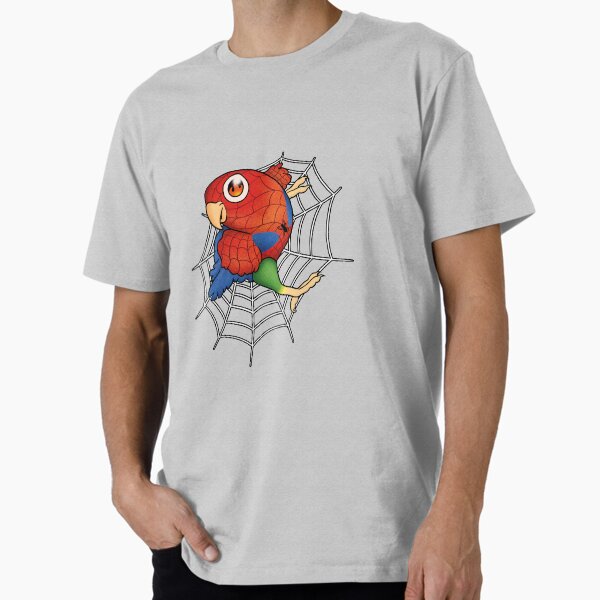 Item preview, Agapornis roseicollis Superhero designed and sold by ScarlettsArt.
