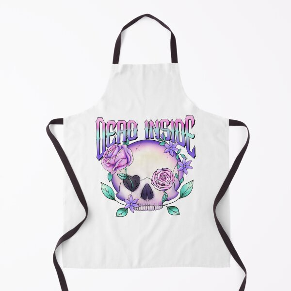 Item preview, Dead Inside pastel goth floral skull designed and sold by GCarradice.