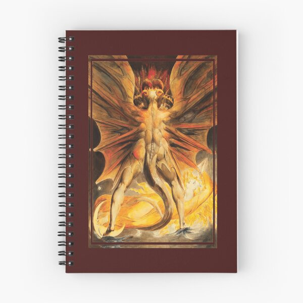 Item preview, The Great Red Dragon by William Blake designed and sold by DragonXX.