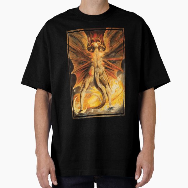 Item preview, The Great Red Dragon by William Blake designed and sold by DragonXX.