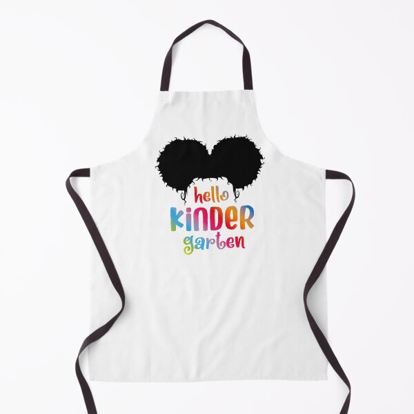 Item preview, Hello Kindergarten, Back to School, Black girl hair designed and sold by ShutterKapan.