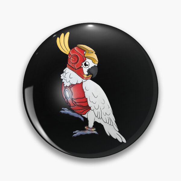 Item preview, Cockatoo Superhero designed and sold by ScarlettsArt.