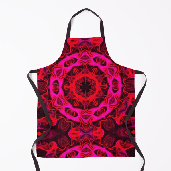 Item preview, Psychedelic Kaleidoscope Red and Pink designed and sold by WormholeOrbital.