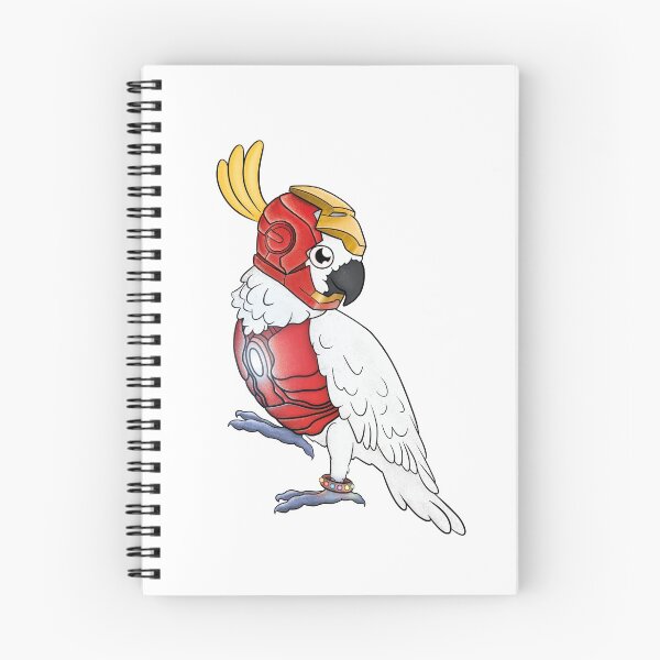 Item preview, Cockatoo Superhero designed and sold by ScarlettsArt.
