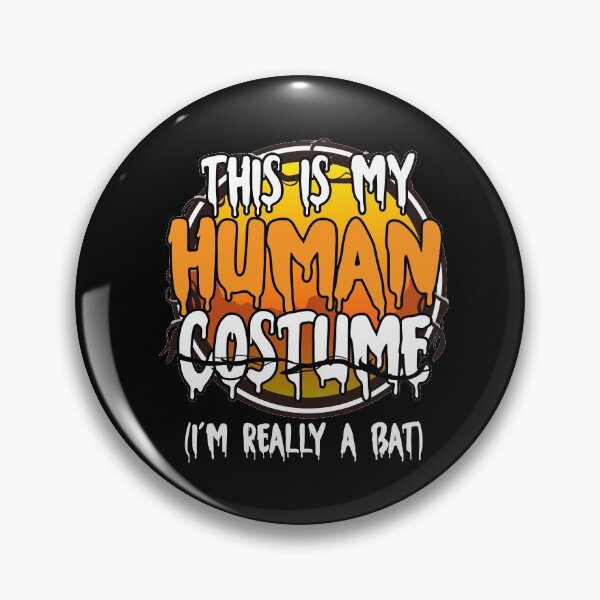 Artikelvorschau, Dies ist mein Menschenkostüm Ich bin wirklich ein Fledermausfauler Halloween-Kostüm Last-Minute-Halloween-Kostüm für Paare 2021 entworfen und verkauft von dianoo.